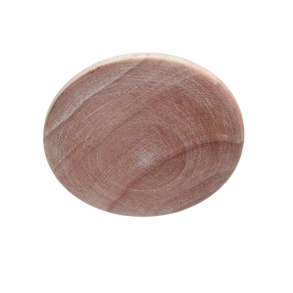 10-Pack Unfinished Birchwood 1-13/16 in. (46 mm) Casual Round Cabinet Knob - Hercitys