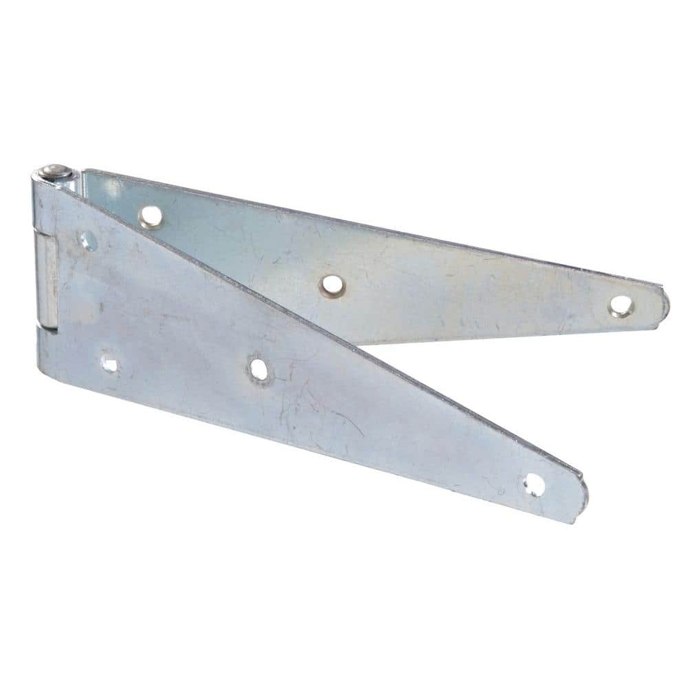 12 in. Heavy Strap Hinge in Zinc-Plated (5-Pack) - Hercitys