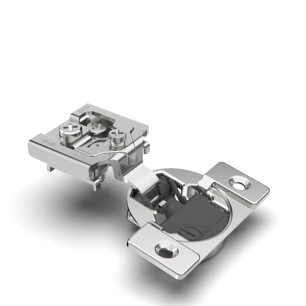 105° 3/4 in. Overlay 4D Soft Close Concealed Cabinet Hinges with Adjustable Closing Speed for Face Frame Door (10-Pack) - Hercitys