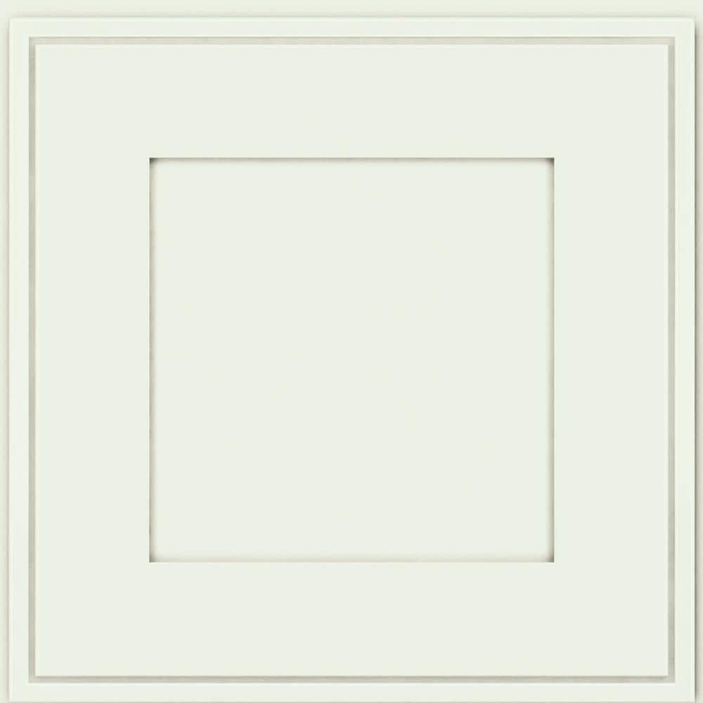 14-5/8 in. x 14-5/8 in. Cabinet Door Sample in Dove White - Hercitys