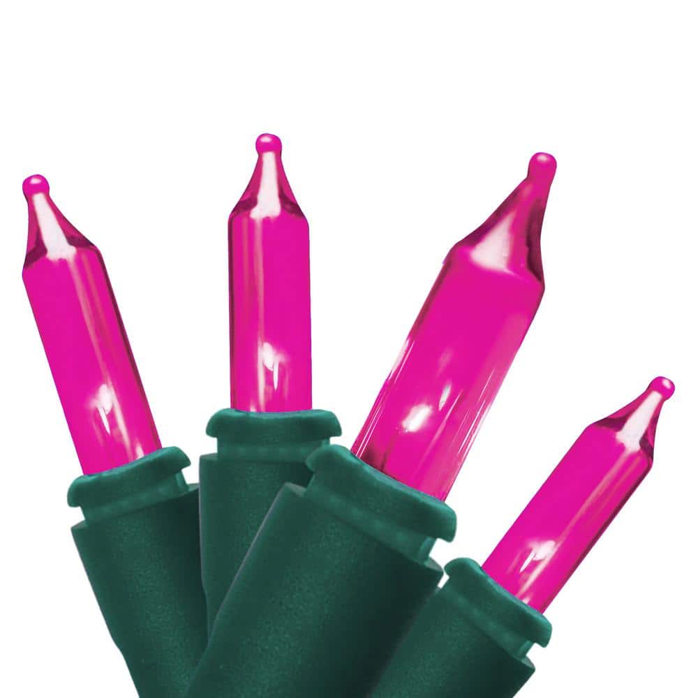 100-Light Designer Series Pink Mini Light Set - Hercitys