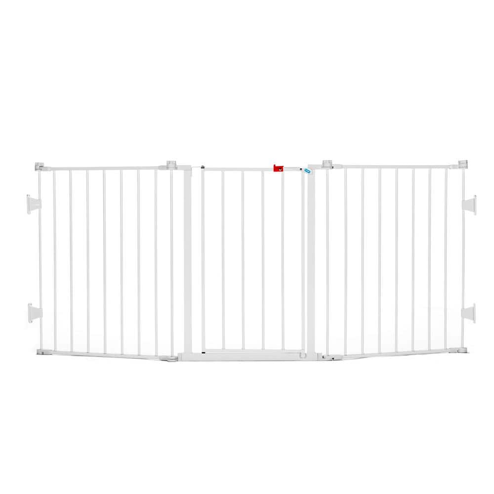 31″ Metal Flexi Gate Extra Wide Configurable Walk-Through Gate - Hercitys