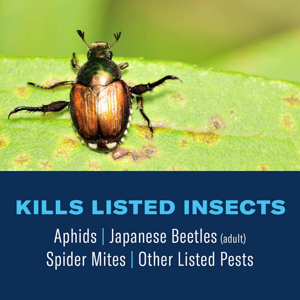 24 oz. Ready-To-Use 3-in-1 Insect Killer, Disease and Mite Control - Hercitys