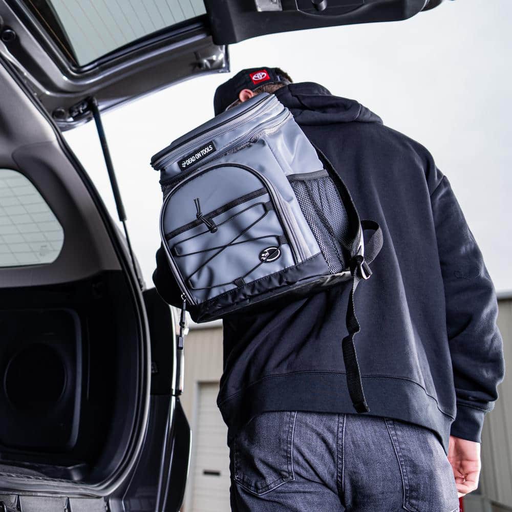 11 in. 16-Can Weather Resistant Backpack Cooler Bag - Hercitys