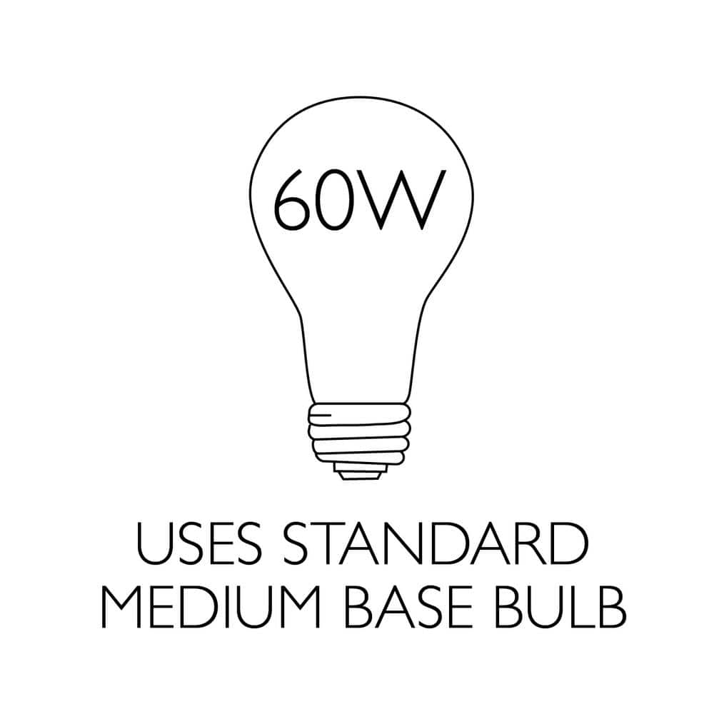 11-1/4 in. 2-Light Satin Nickel Flush Mount (2-Pack) - Hercitys
