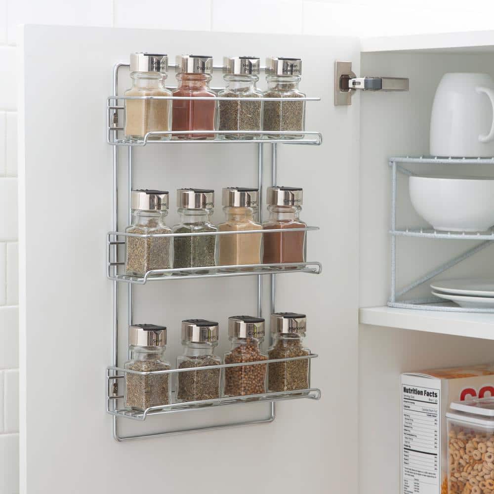 3-Tier Wall Mounted Spice Rack - Hercitys
