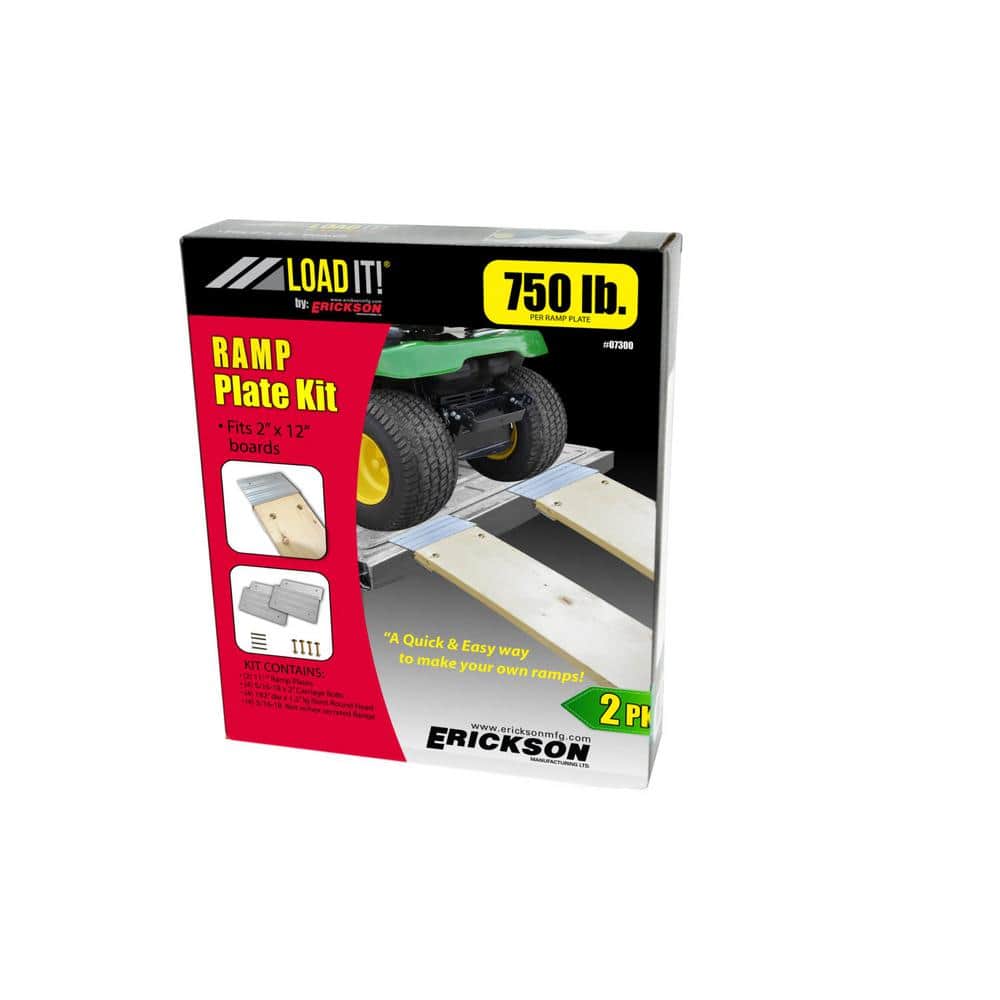 12 in. x 12 in. Aluminum Ramp Plates Kit - Hercitys