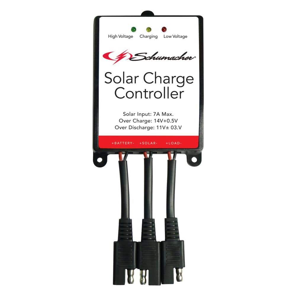 100 Watt Solar Charge Controller, Protects Against Overcharge and Over Discharge - Hercitys
