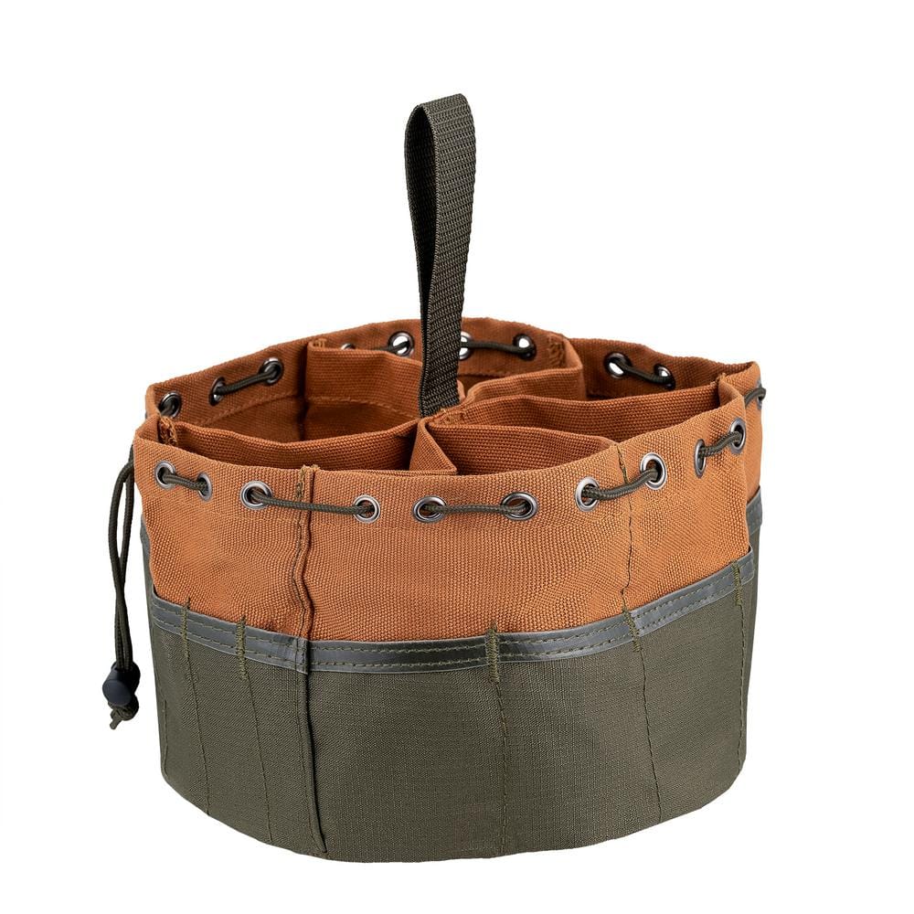 10 in. Parachute Parts Tool Bag in Brown - Hercitys