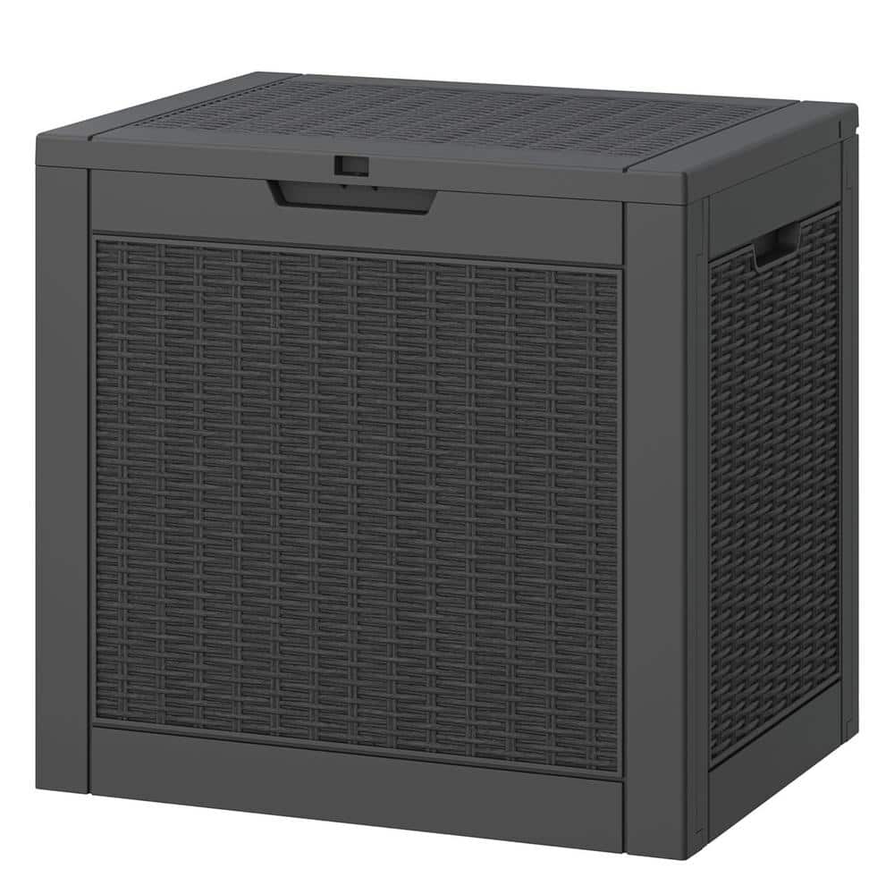 31 Gal. Resin Waterproof and UV Resistant Deck Box - Hercitys