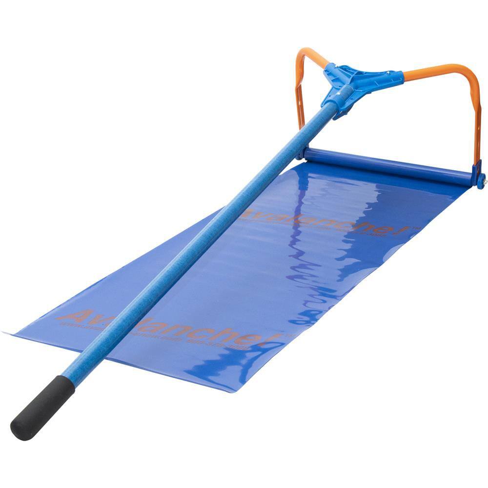 186 in. Fiberglass Handle Roof Snow Removal System - Hercitys