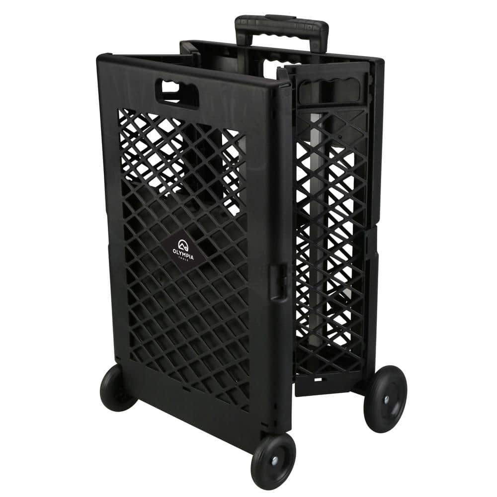 17 in. W Mesh Rolling Utility Cart - Hercitys