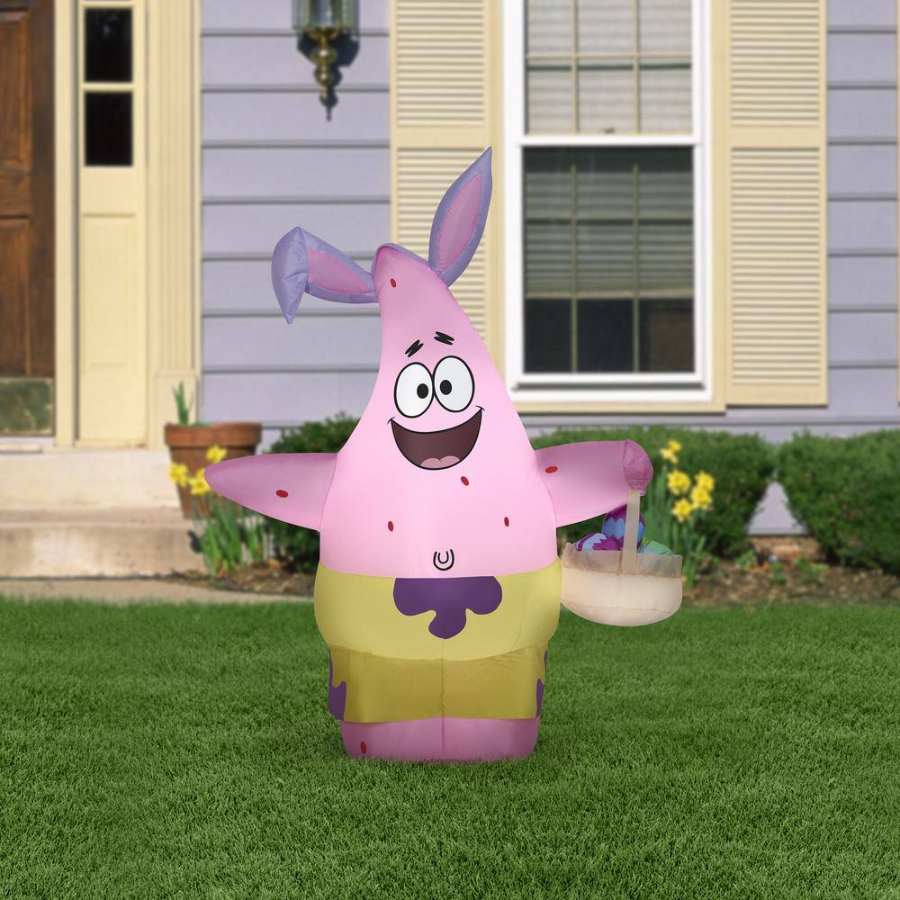 4Ft. Tall Airblown Patrick in Easter Outfit - Hercitys