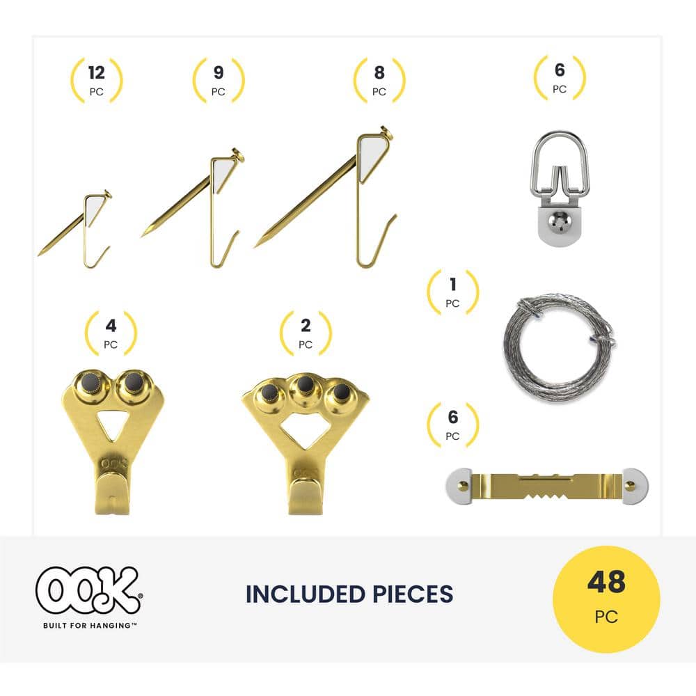 (1-Pack) Medium ReadyNail Picture Hanging Kit - Hercitys