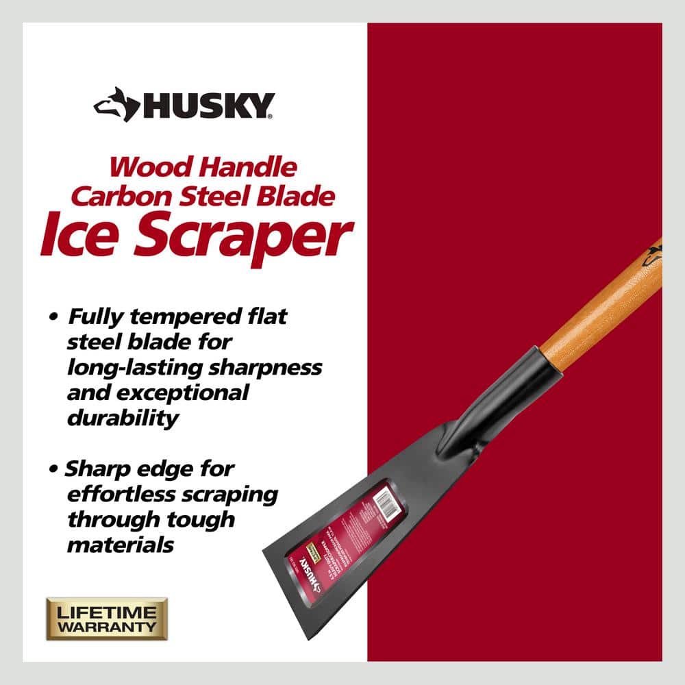 51 in. Carbon Steel Blade Ice Scraper - Hercitys