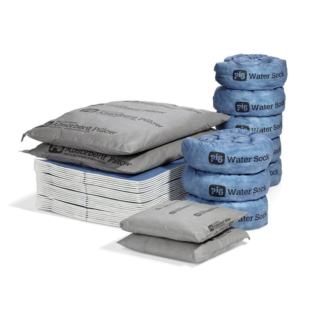 24.5 g Water Absorbent Kit, Water Socks, Water Matts, and Water Pillows, Absorbs - Hercitys