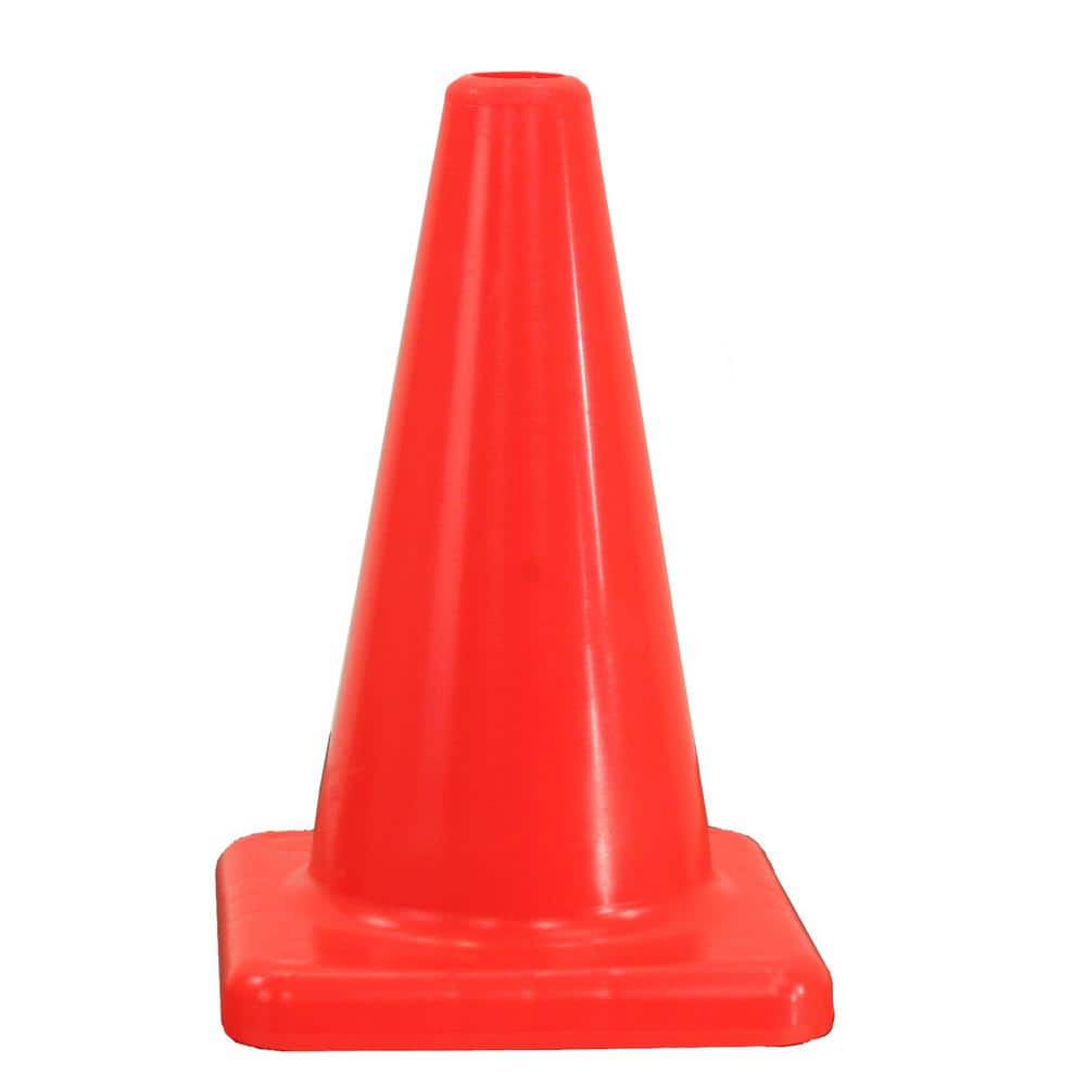 12 in. Orange Eco Cone (5-Pack) - Hercitys