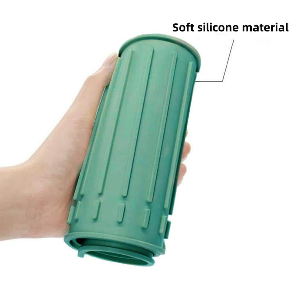 24 in. Faucet Mat Splash Catcher, Handle Drip Catcher Tray, Multipurpose for Kitchen Mats Sponge Holder Green - Hercitys