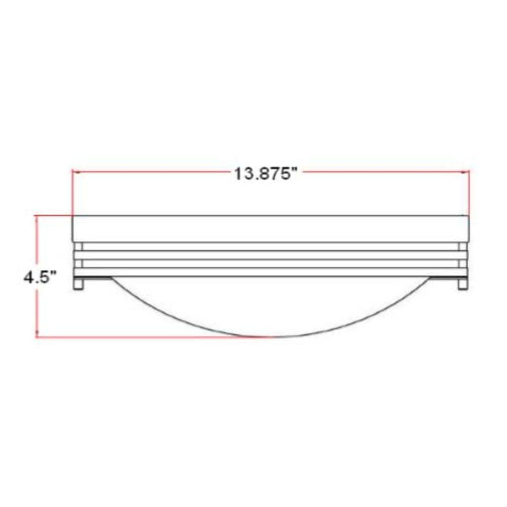 2-Light Satin Nickel Ceiling Light with Alabaster Glass - Hercitys