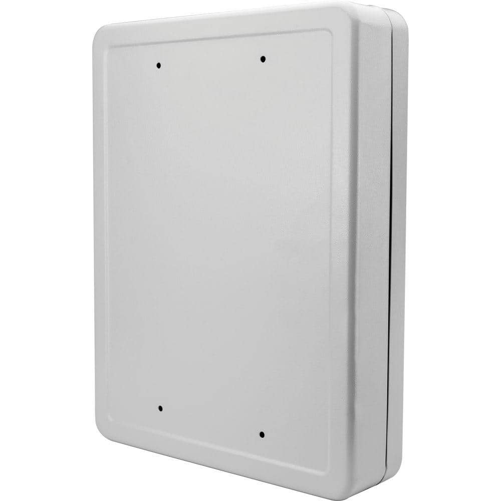 160-Position Steel Key Lock Box Safe with Key Lock, Gray - Hercitys
