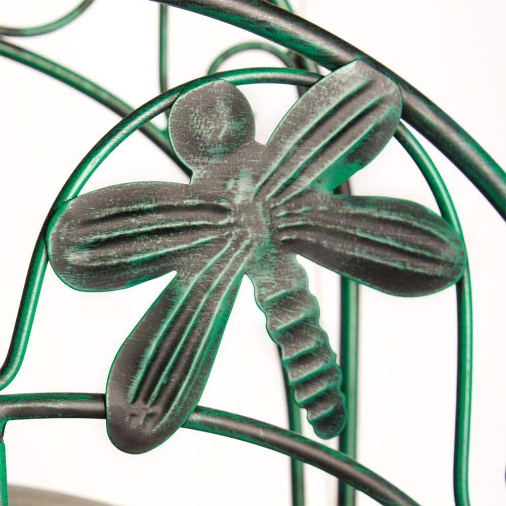 125 ft. Green Steel Dragonfly w/Spigot Hose Stand Garden Hose Reel - Hercitys