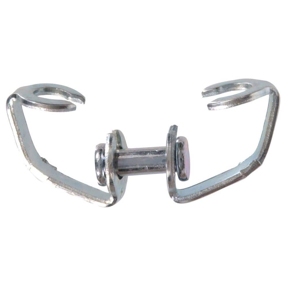 1 and 2 Chain Swivel with Double Open Eyes in Zinc-Plated (10-Pack) - Hercitys