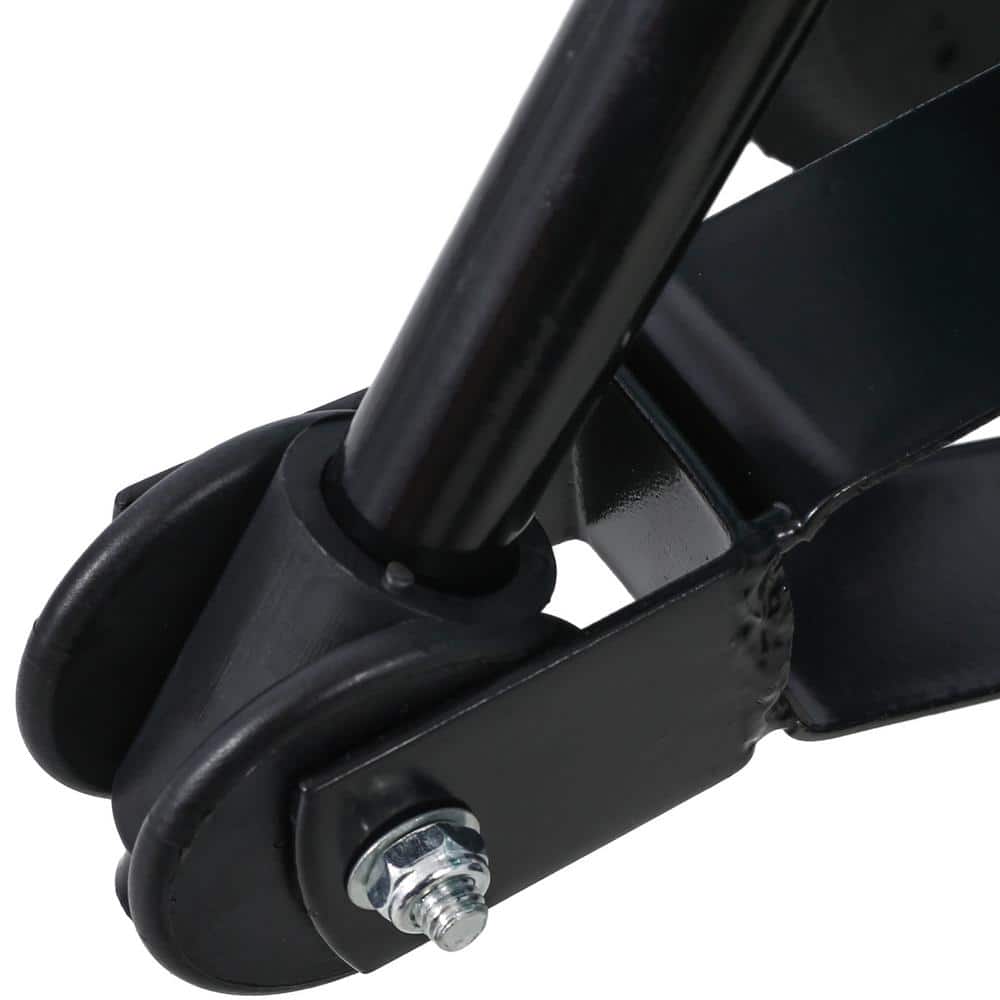 3 cu. ft. Steel Garden Cart with Wheels 500 lbs. Utility Cart Wagon with 180° Rotating Handle and Removable Sides, Green - Hercitys