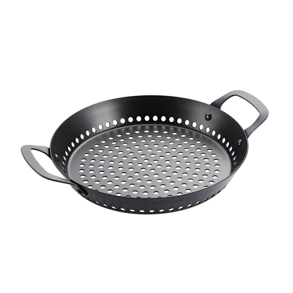 12 in. Round Carbon Steel Grill - Hercitys