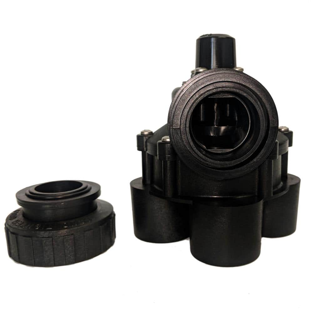 1-1/4 in. Mini 4 Outlet Indexing Irrigation Valve with 2, 3 and 4 Zone Cams - Hercitys