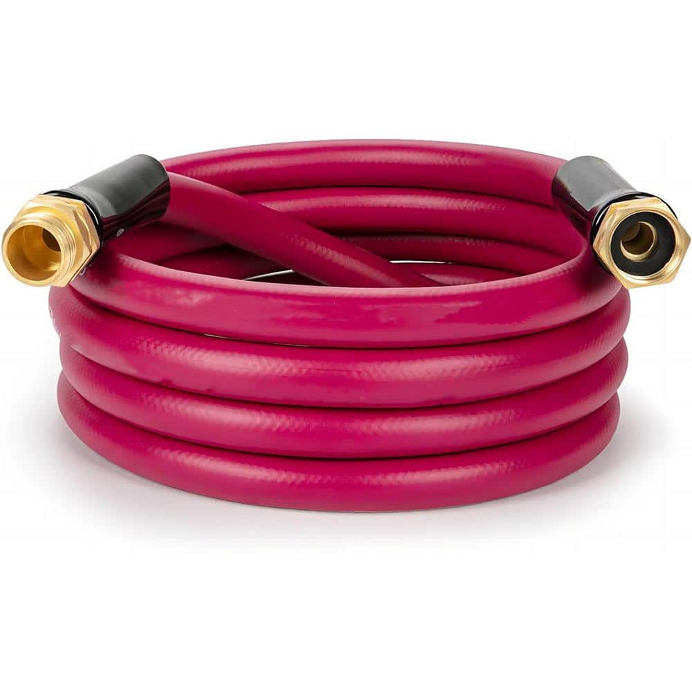 5/8 in x 10 ft., Heavy-Duty Durable Anti Kink Flexible Garden Water Hose, All-Weather Lightweight Water Hose - Hercitys