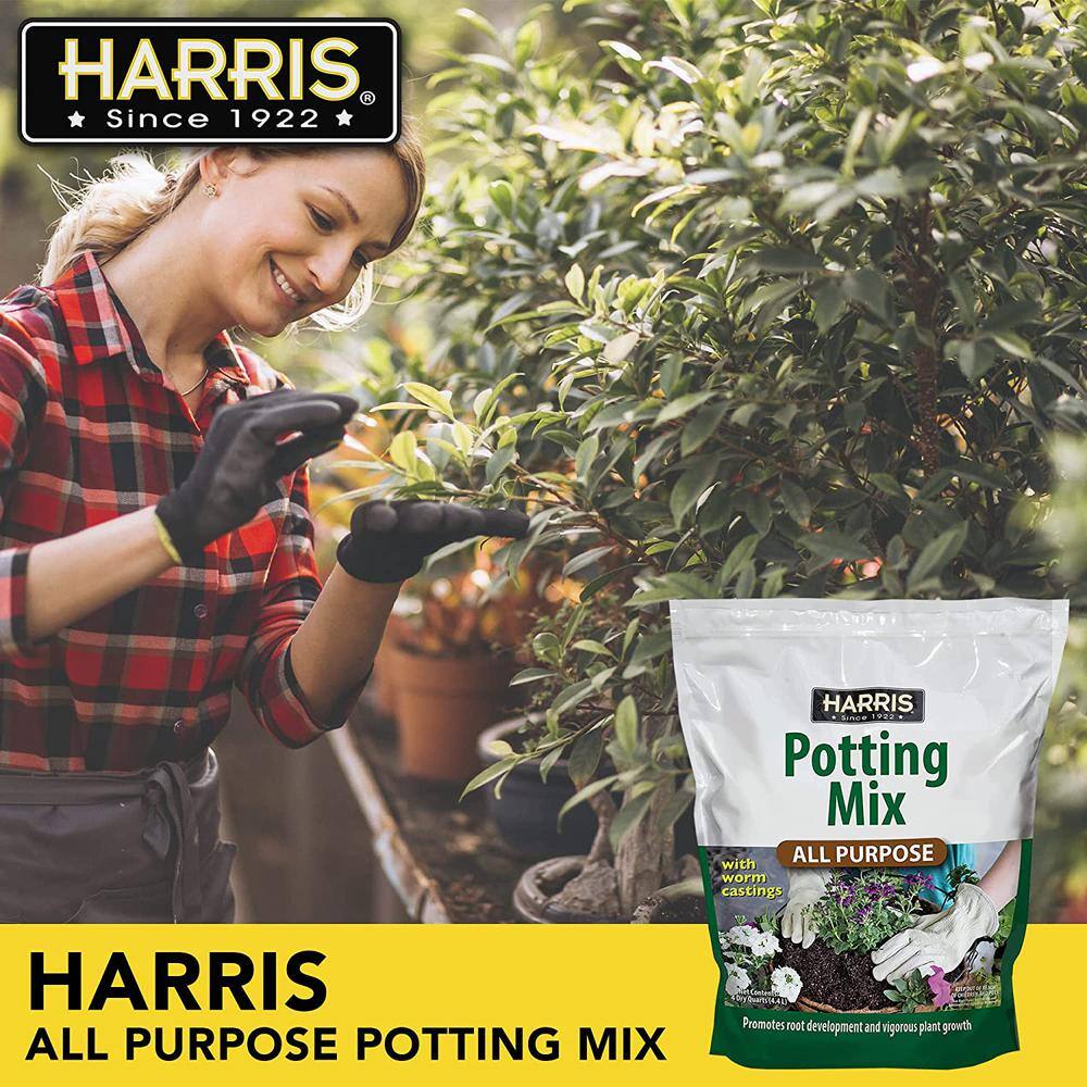 4qt. All Purpose Potting Soil Mix with Worm Castings (2-Pack) - Hercitys