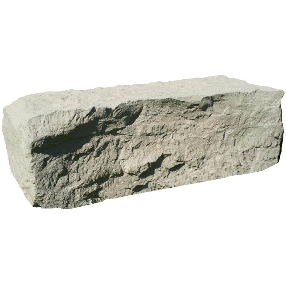 13 in. x 42 in. x 17 in. Sandstone Polyethylene Large Landscape Rock - Hercitys
