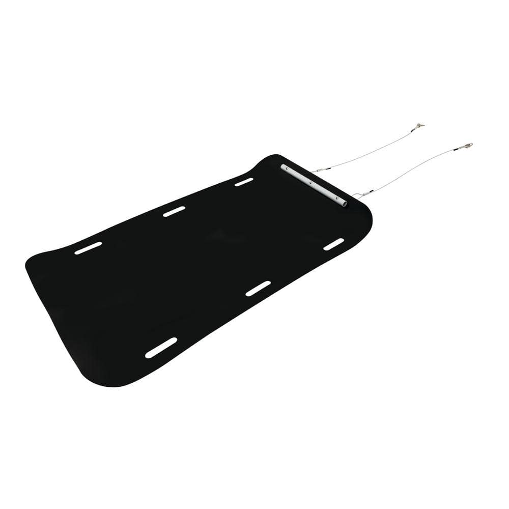 12 cu. ft. Heavy-Duty Material Sled Wheelless Plastic Garden Cart - Hercitys