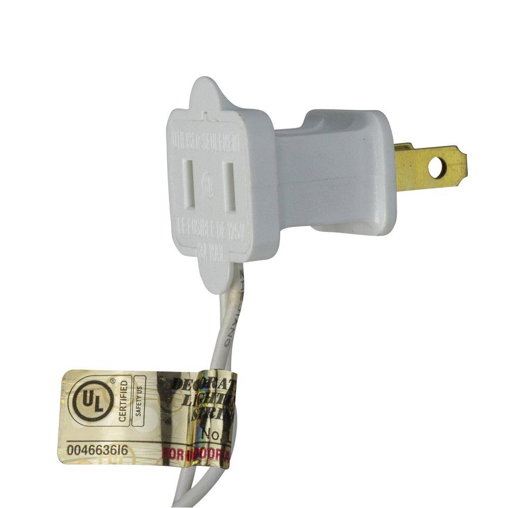 10-Count LED Lighted Twinkle Star Icicle Christmas Lights – 9.25 ft. White Wire - Hercitys