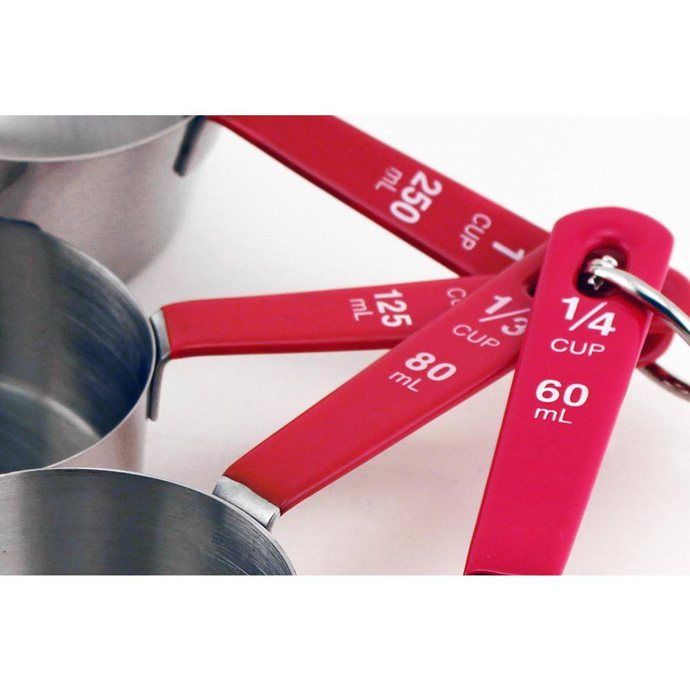 10-Piece Wooden Utensil and Measuring Cup Set - Hercitys