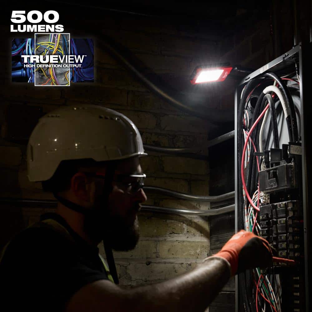 500 Lumen USB-C Rechargeable Low-Profile Magnetic Task Light - Hercitys