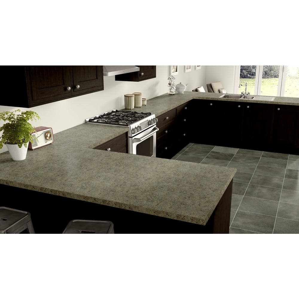 5 ft. x 12 ft. Laminate Sheet in Golden Juparana with Standard Fine Velvet Texture Finish - Hercitys