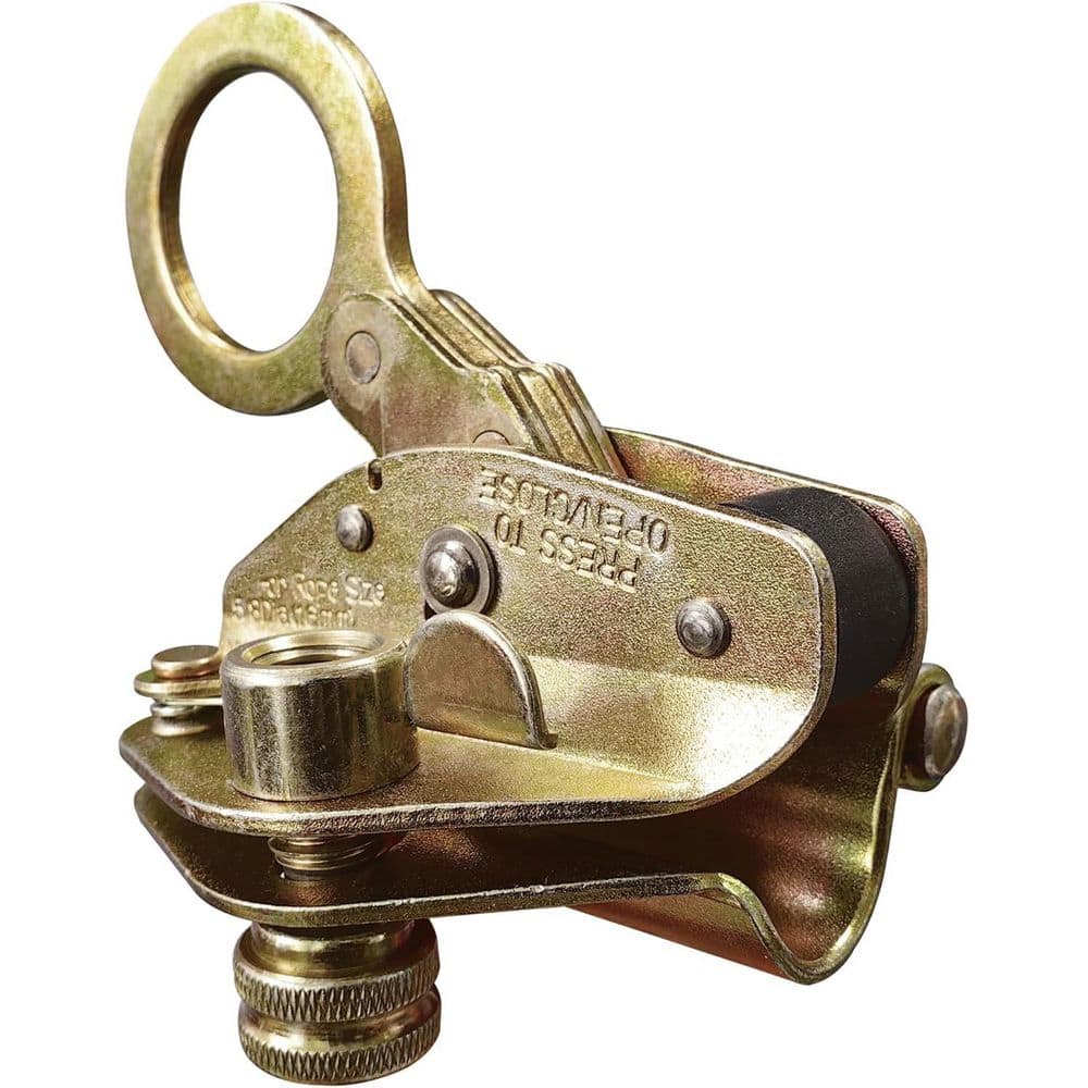 0.62 ft. Auto Locking Rope Grab Fall Protection Device Retractable Lifeline with Double Lock Mechanism for Climbing - Hercitys