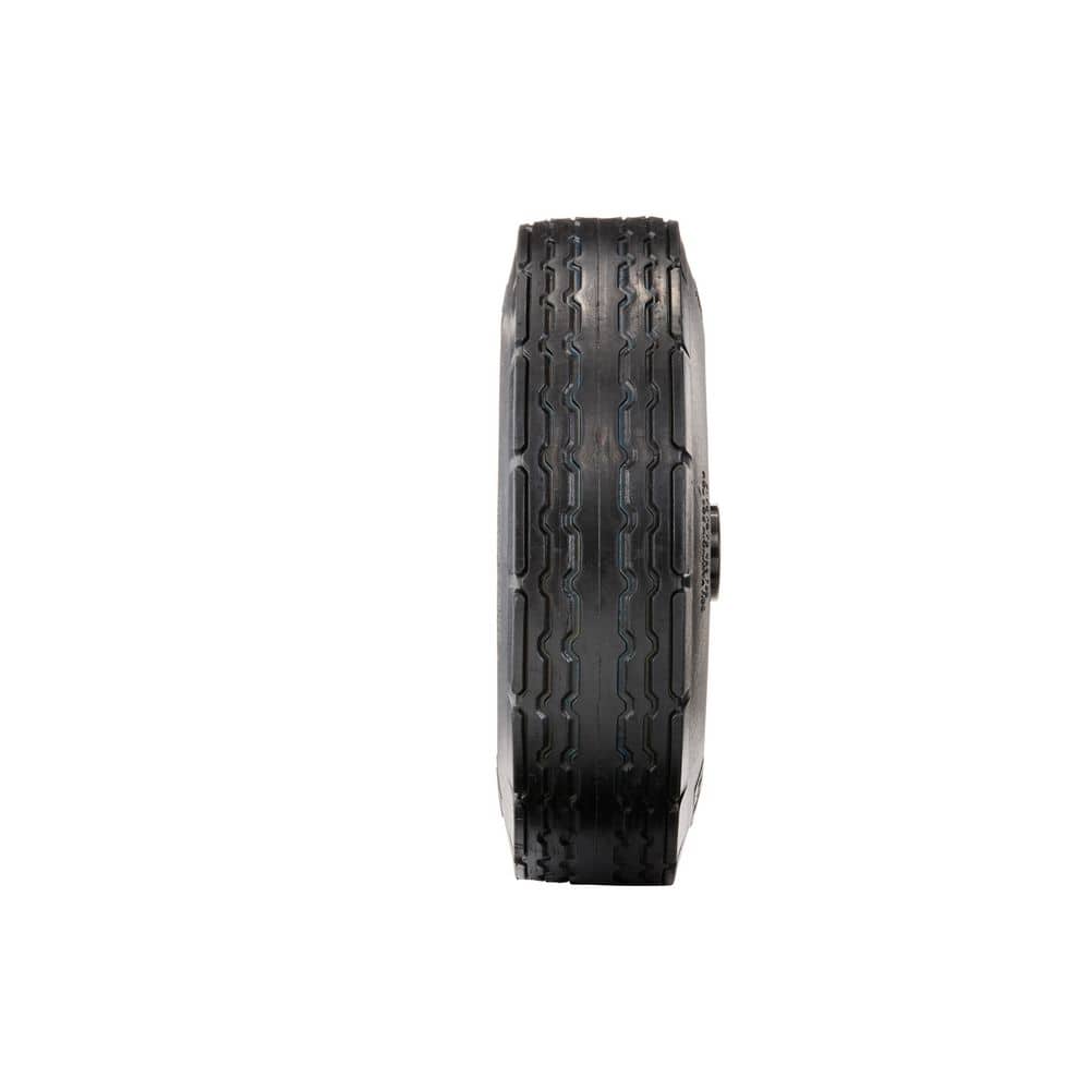 10 in. Heavy-Duty No-Flat Hand Truck Replacement Tire (1 pack) - Hercitys