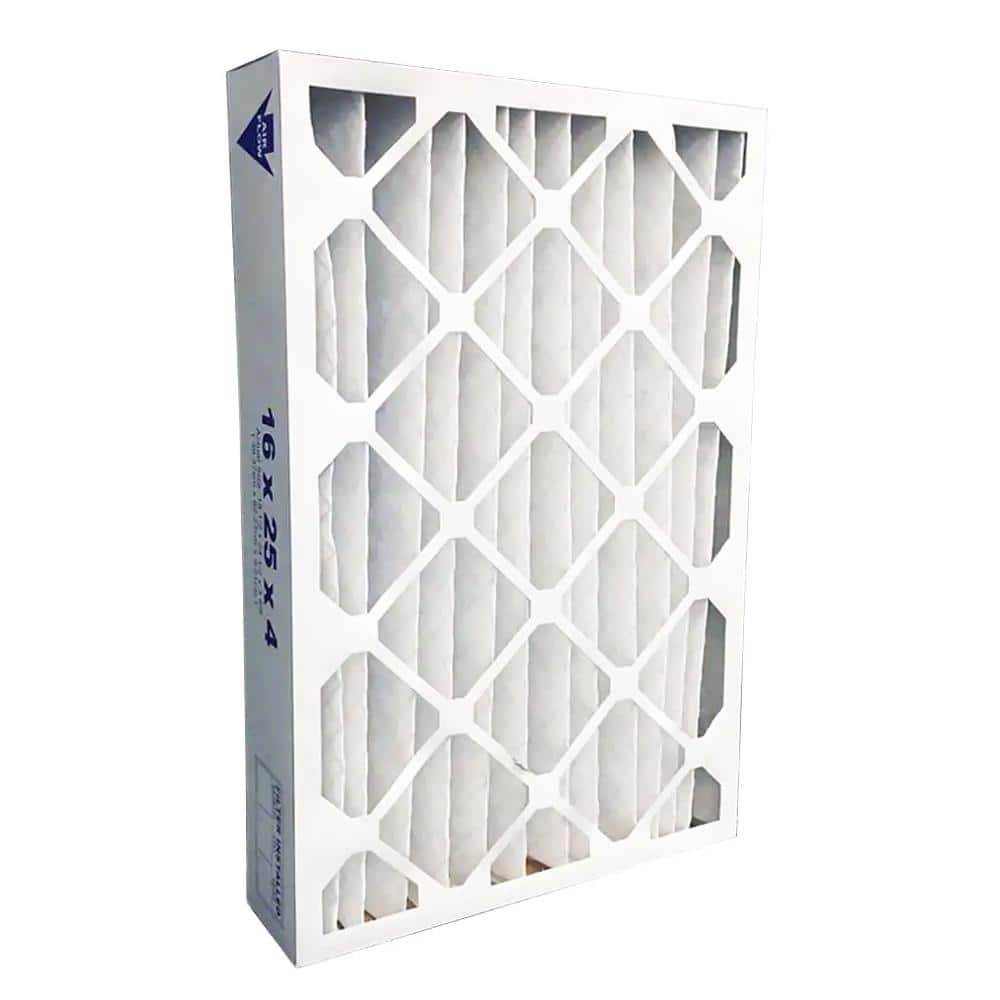 16 in. x 25 in. x 4 in. Contractor Pleated Air Filter FPR 7, MERV 8 - Hercitys