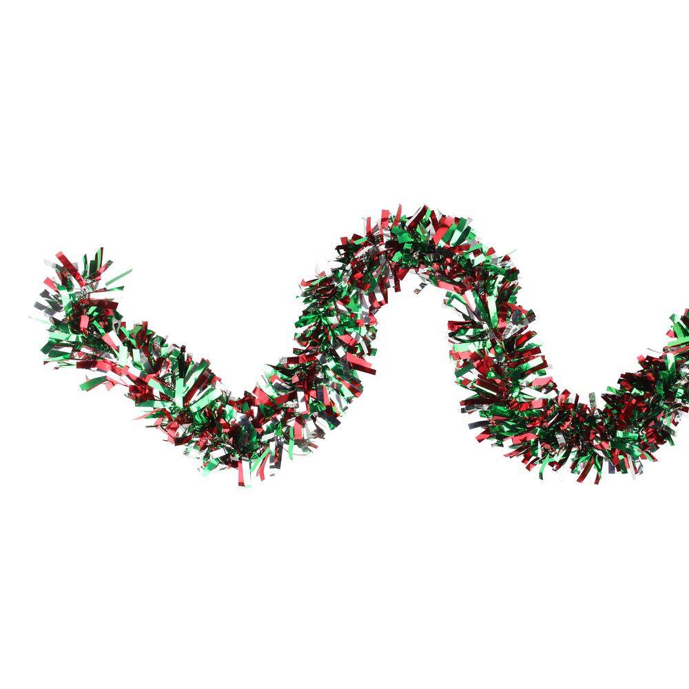 12 ft. x 4 in. Snowblush Wide Cut Artificial Christmas Garland -12 ft. Length – Unlit - Hercitys