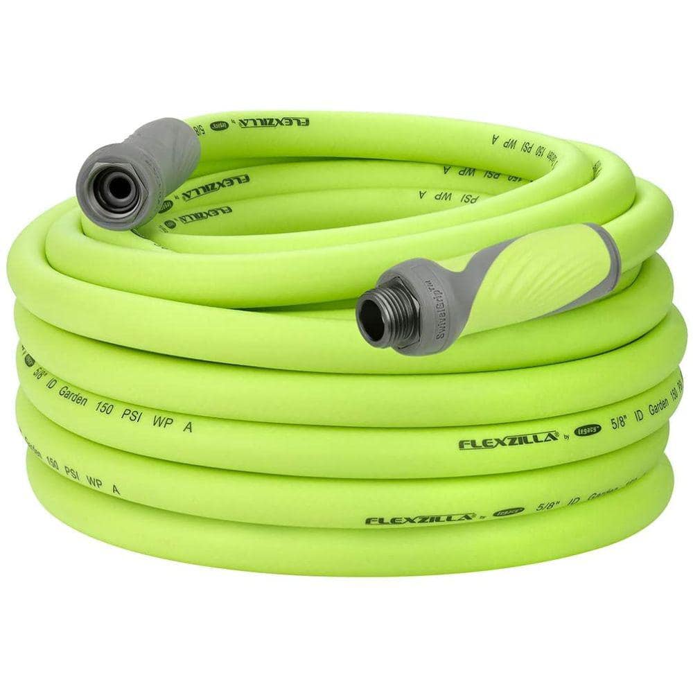 5/8 in. x 75 ft. Zilla Green Hybrid Polymer Garden Hose - Hercitys