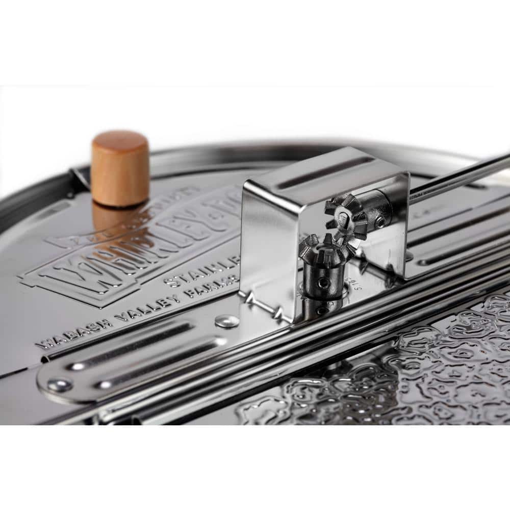 3-Piece Stainless Steel Popcorn Popper Set - Hercitys