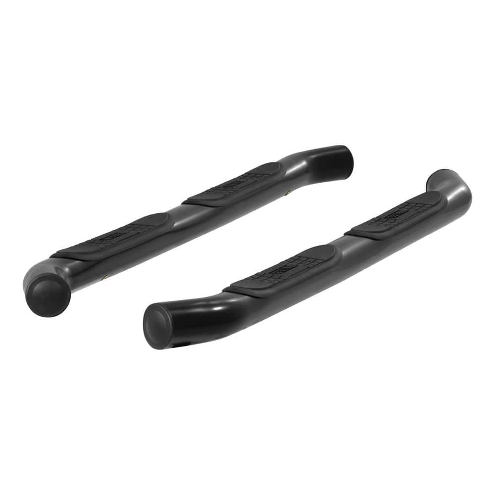 3-Inch Round Black Steel Nerf Bars, No-Drill, Select Toyota FJ Cruiser - Hercitys
