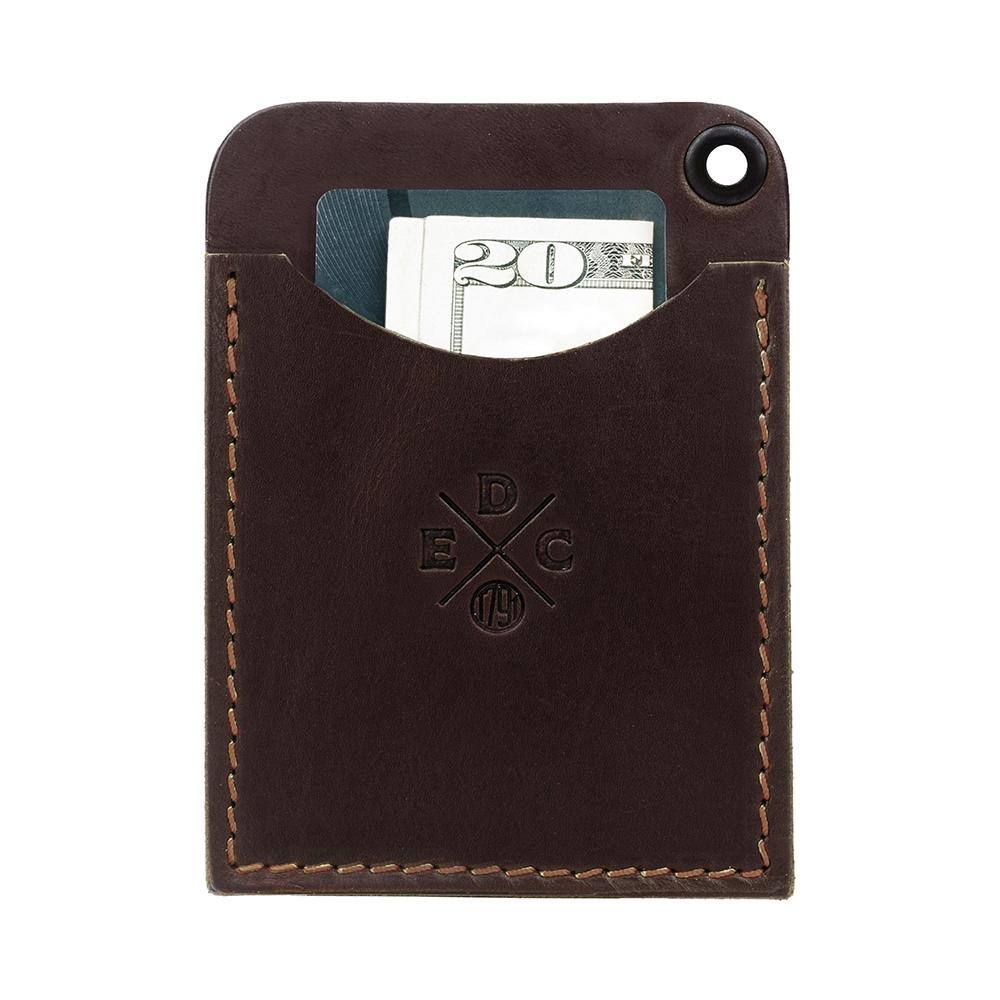 3.5 in. Standard Small Burgundy Full-Grain Leather Tool Organizer - Hercitys