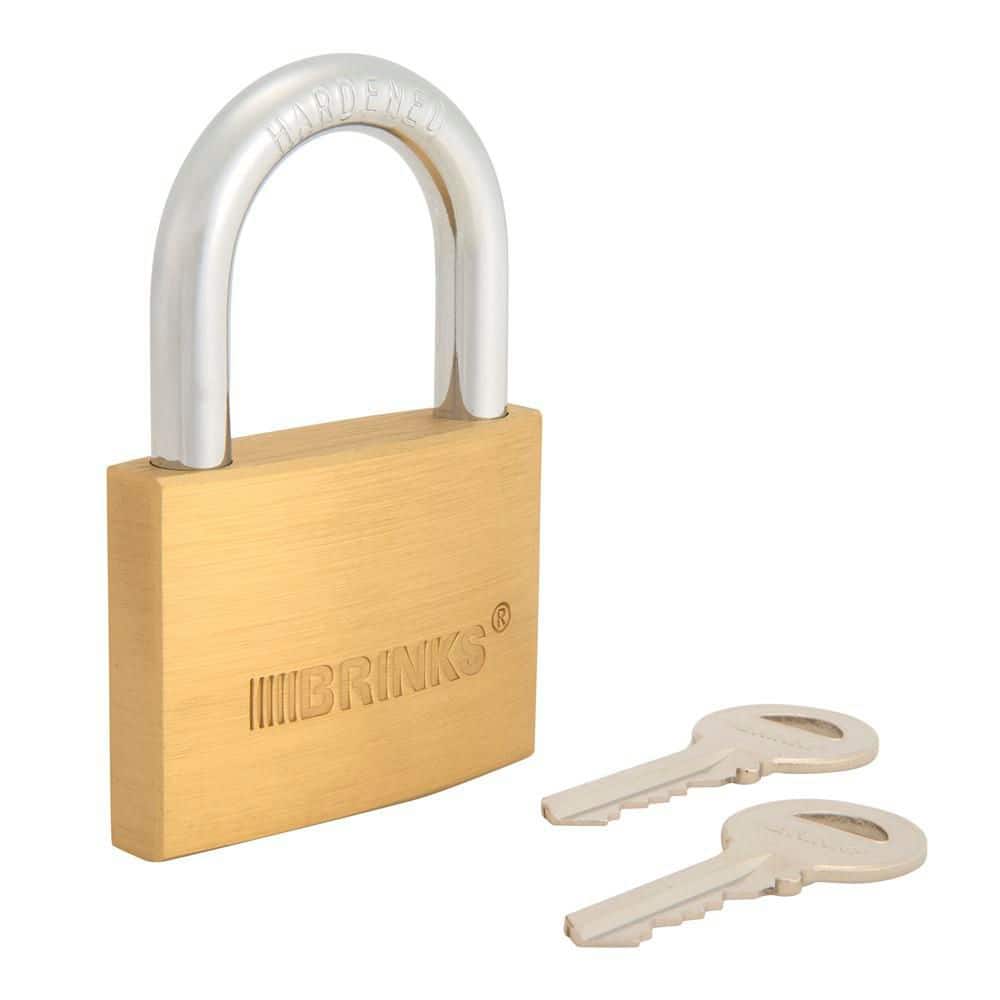2-3/8 in. (60 mm) Solid Brass Lock - Hercitys