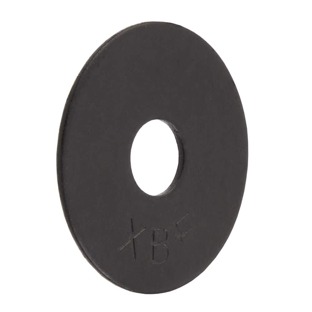 3/8 in. x 1-1/2 in. Black Deck Bolt Exterior Fender Washer (50-Pack) - Hercitys