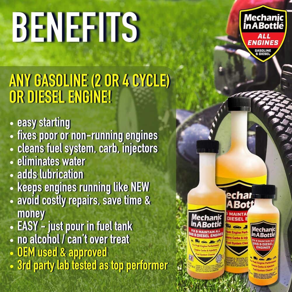 1 Gal. Fuel Additive Gas and Diesel – Fix, Maintain, Protect All Engines - Hercitys