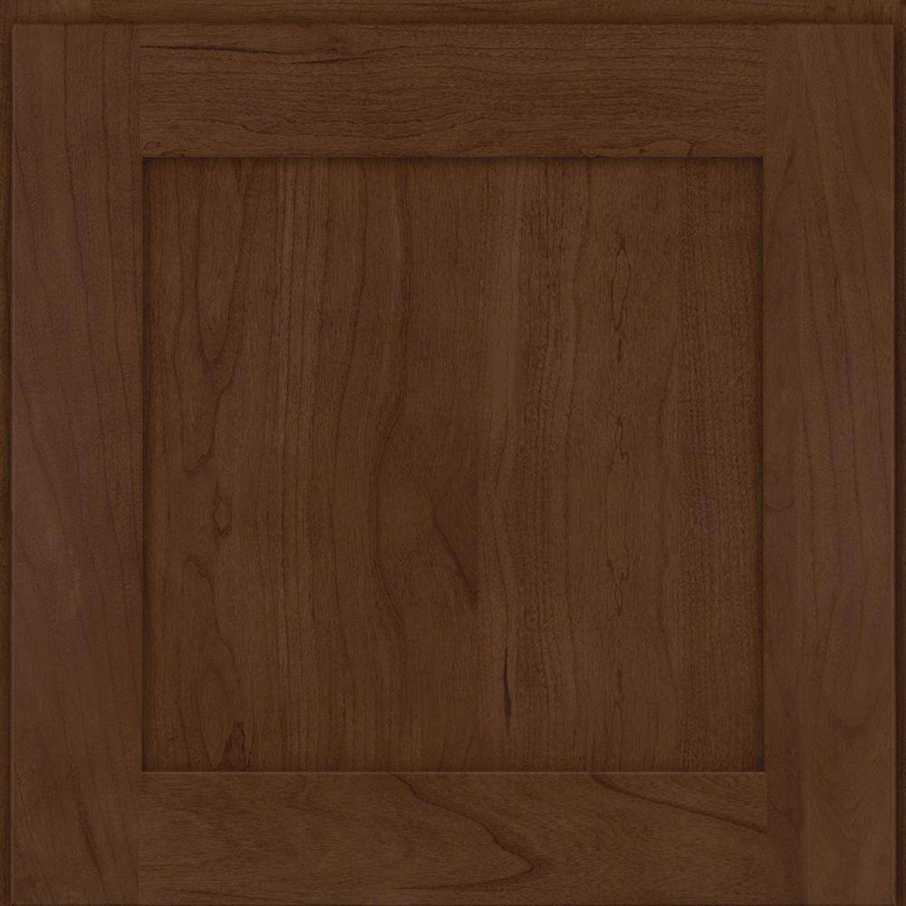 14-5/8 in. x 14-5/8 in. Cabinet Door Sample in Saddle - Hercitys