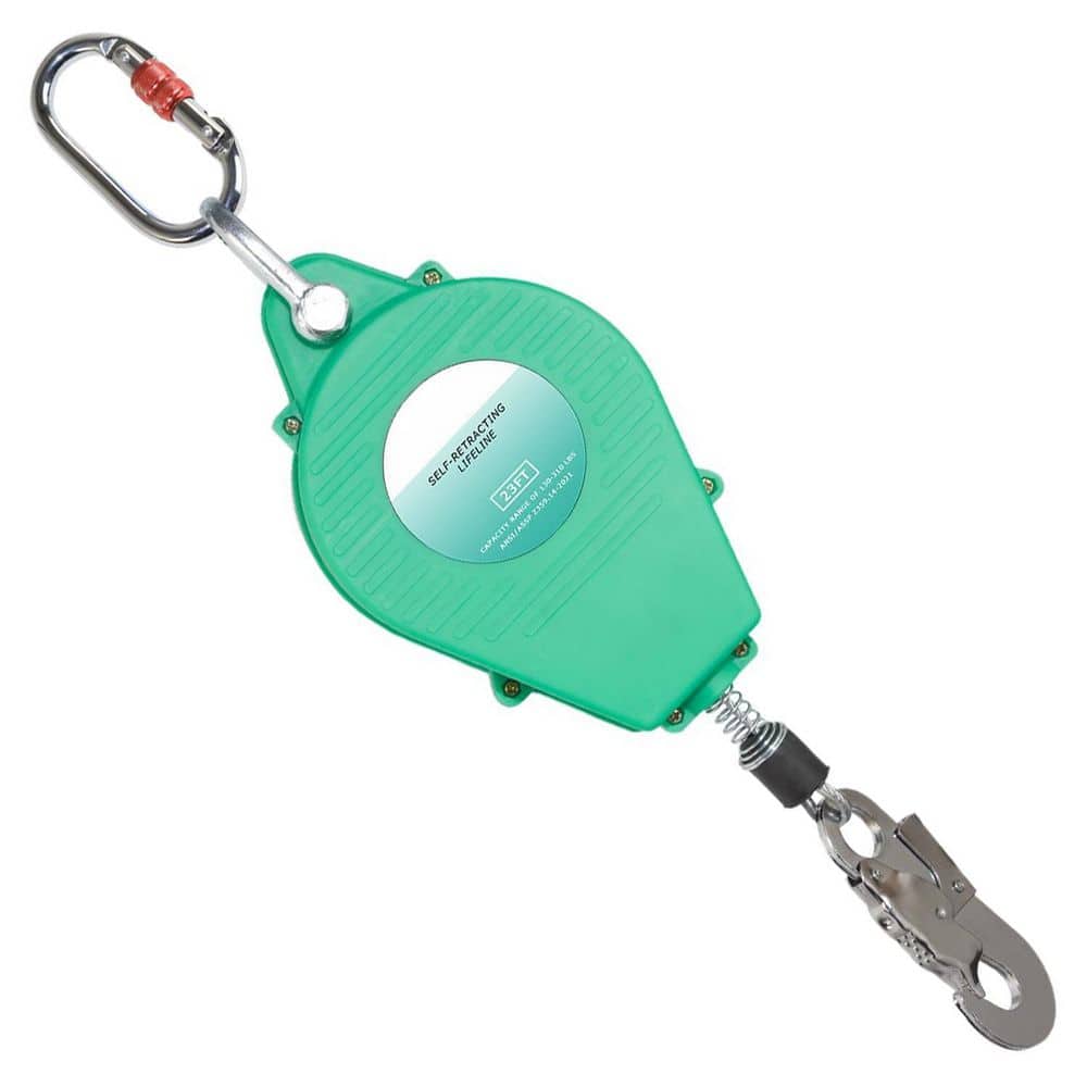 23 ft. Self Retracting Lifeline with Quick Brake Fall Protection System and Durable Double Shell - Hercitys